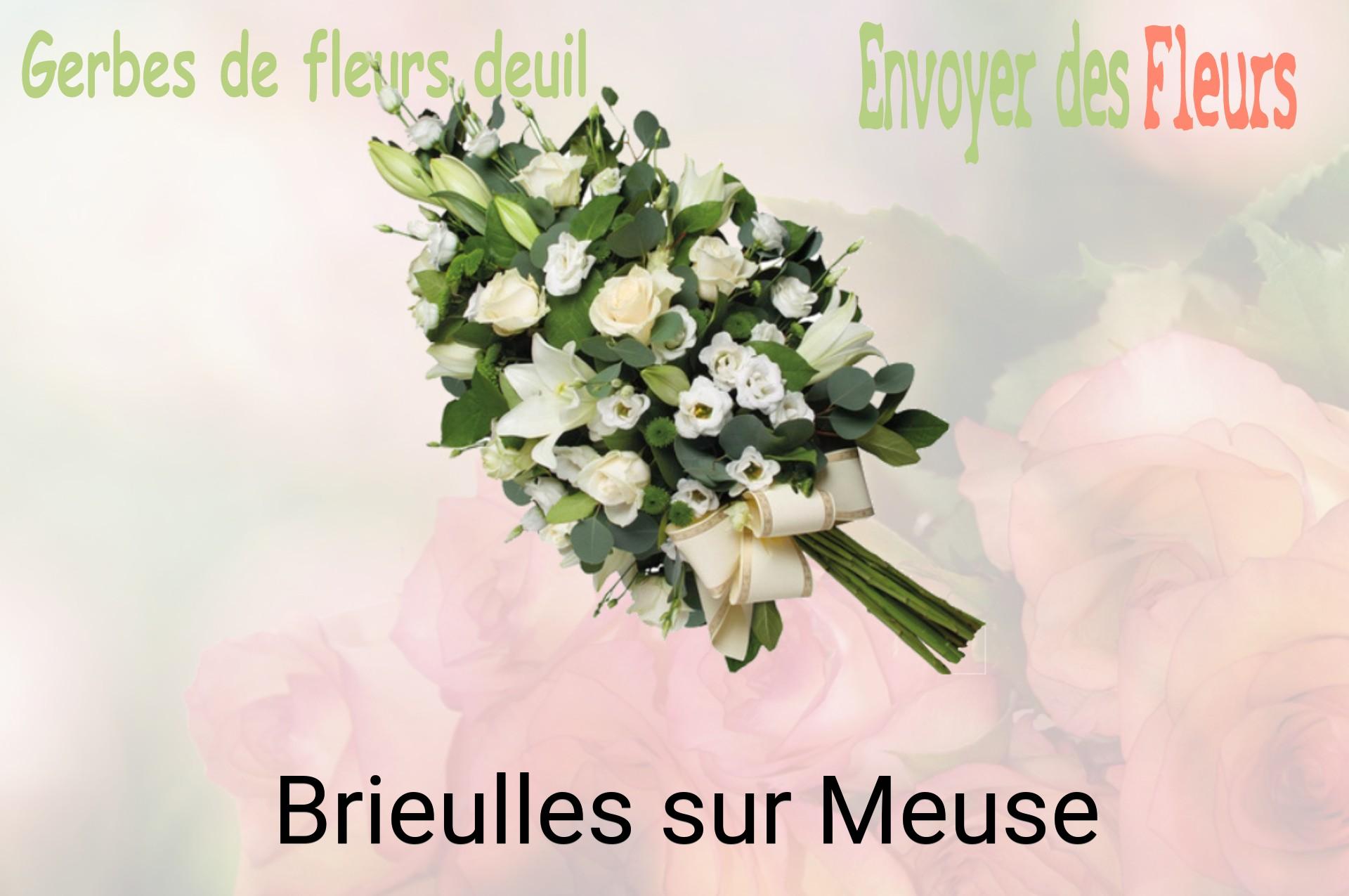 Gerbe de fleurs de deuil livrée à Brieulles-sur-Meuse
